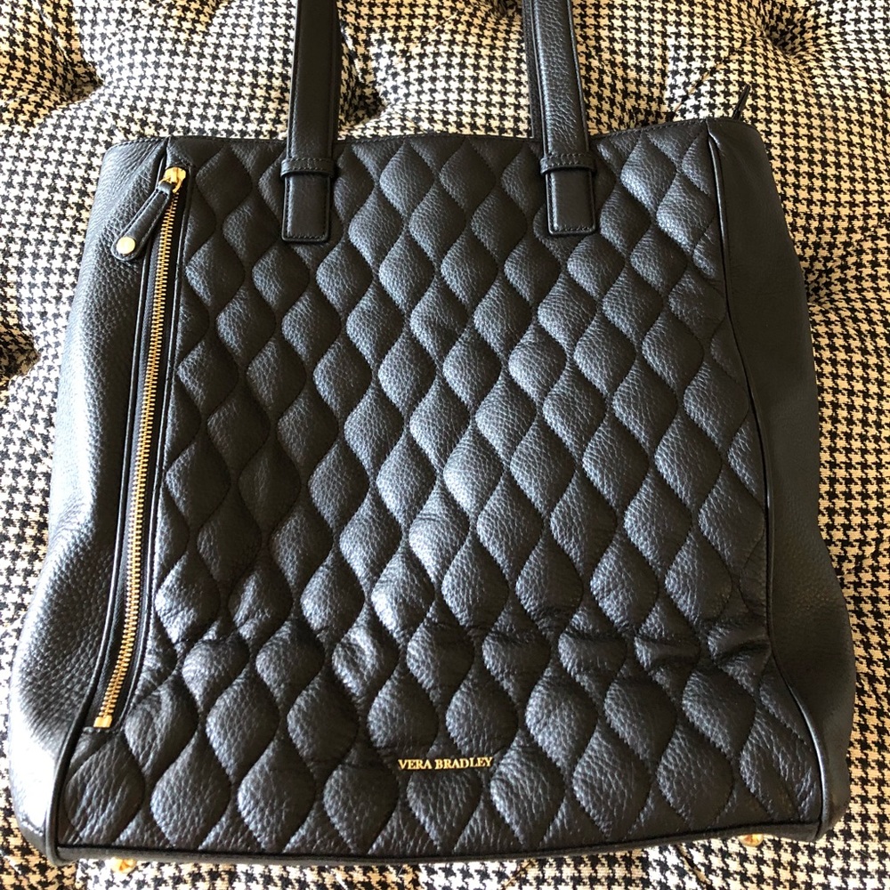 Vera Bradley Leather Tote